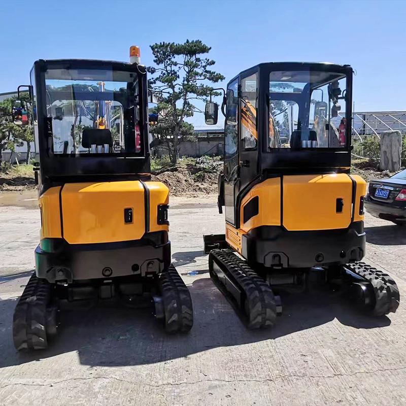 Mini Excavator 2 Ton3ton with Engine/Yanmar Engine/ Swing Boom/Extendable Tracks/Hydraulic Thumb