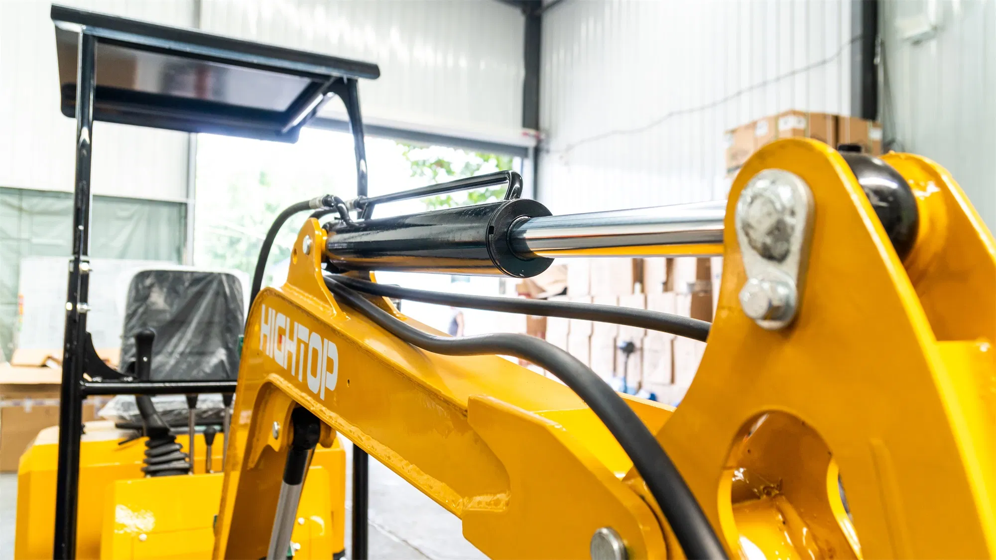 1 Ton Backhoe Bucket Hydraulic Rubber Track Crawler Mini Excavator