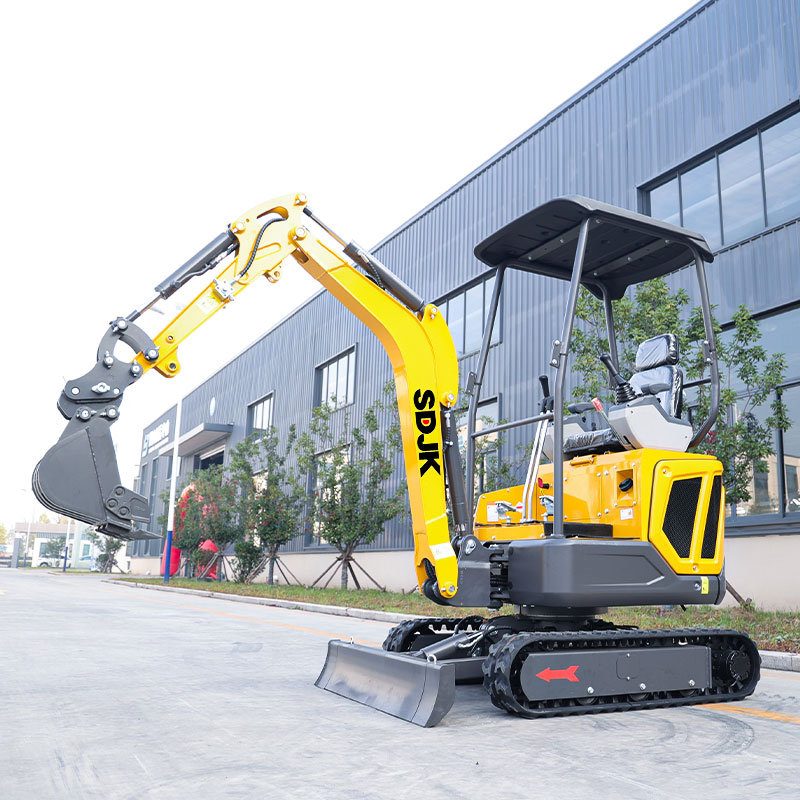 Multifunctional Mini Excavators 1 Tons 1.2 Tons 1.6 Tons 2 Tons 3 Tons Hydraulic Type Closed-Cabin Small Excavators
