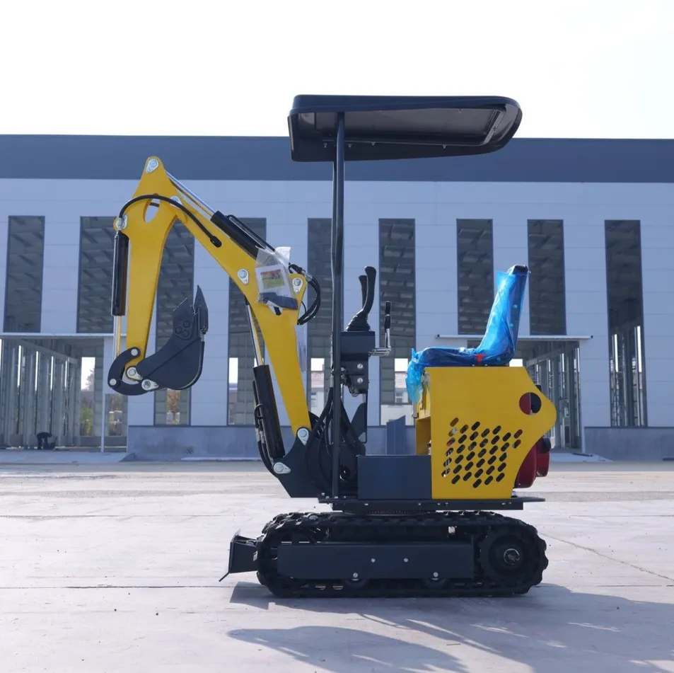 Compact Excavator View