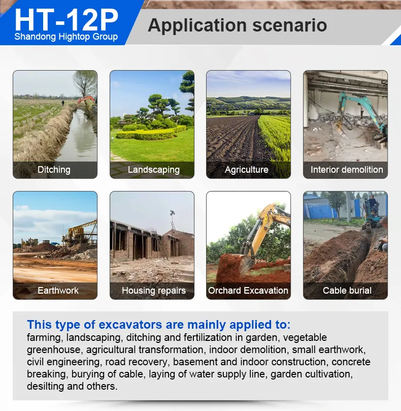 Mini Excavator View 3