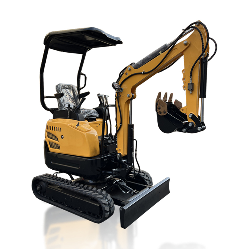2024 Crawler-Type Excavator 1 Ton Smallest Mini Excavator with Cabin