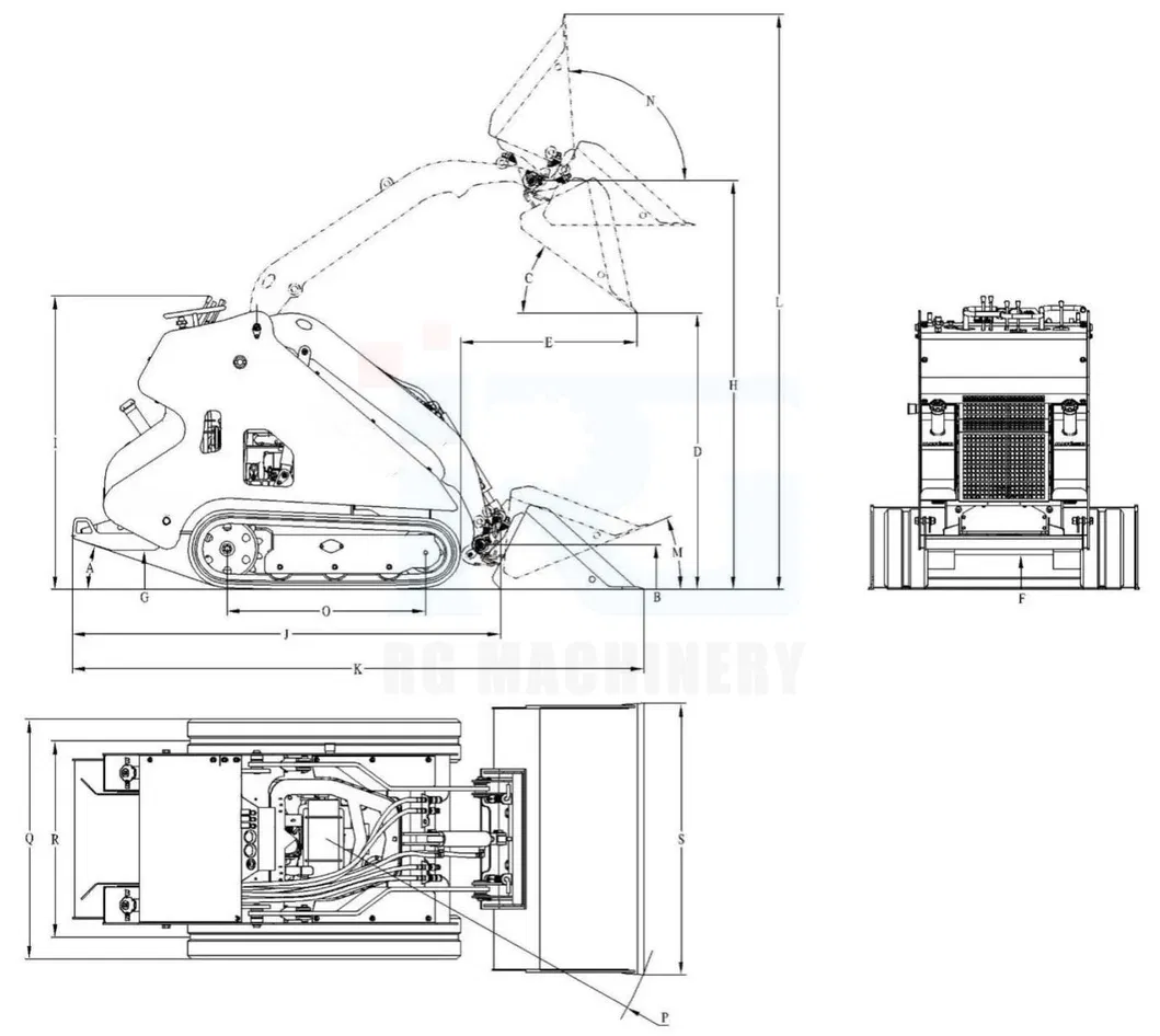 Remote Control Skid Steer Loader
