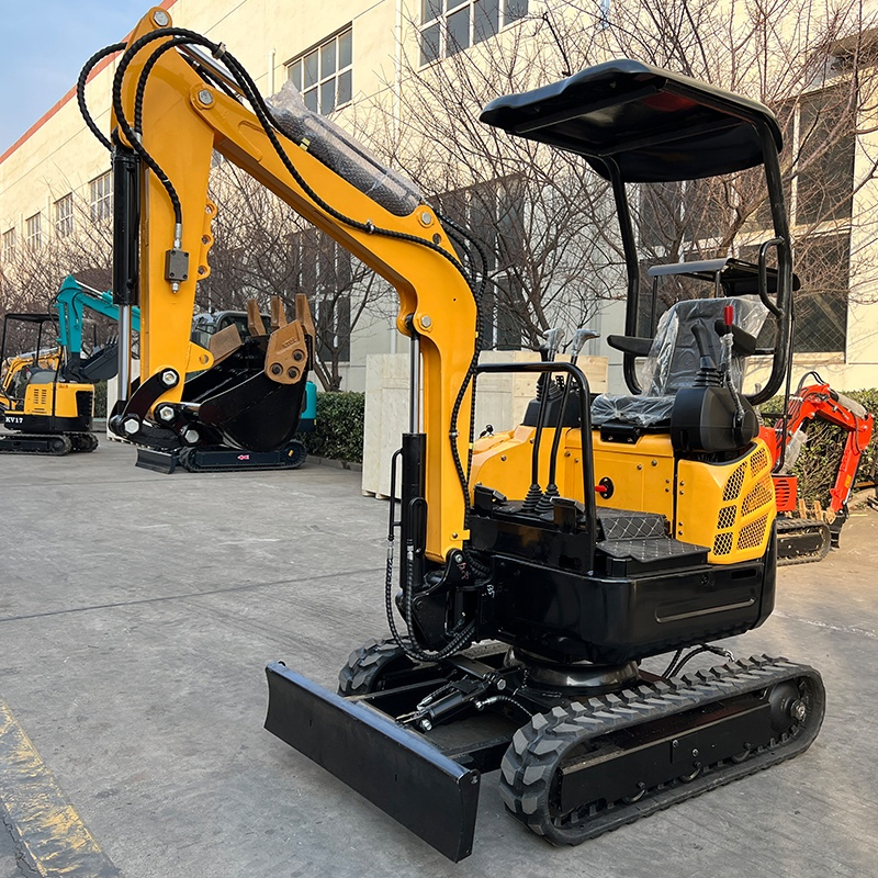 Best Selling High Efficiency 1ton Hydraulic Crawler Type Small Digger CE/EPA Koop Kubota Diesel Engine Mini Excavator