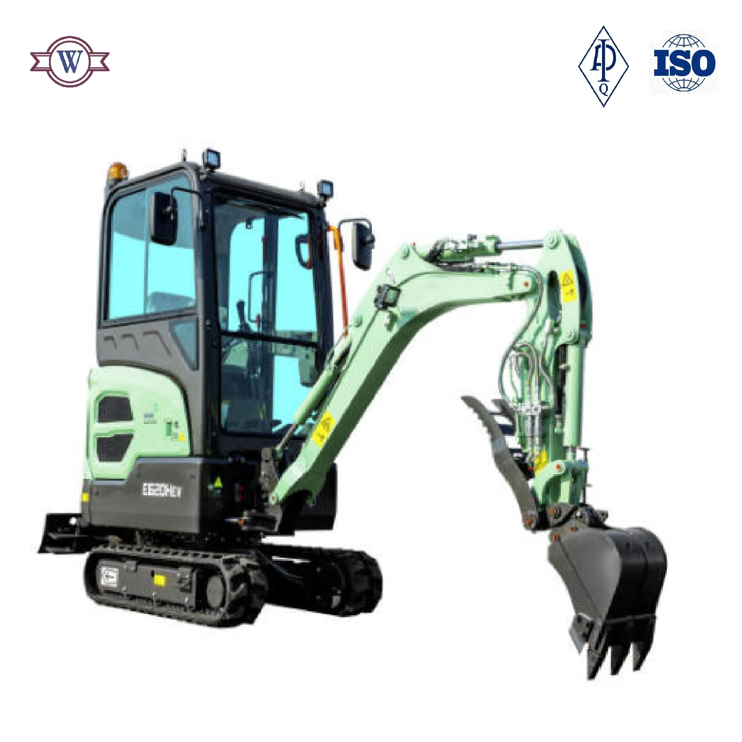 High Quality 1-3tons Electric Hydraulic Micro Crawler Mini Digger Mini Excavator