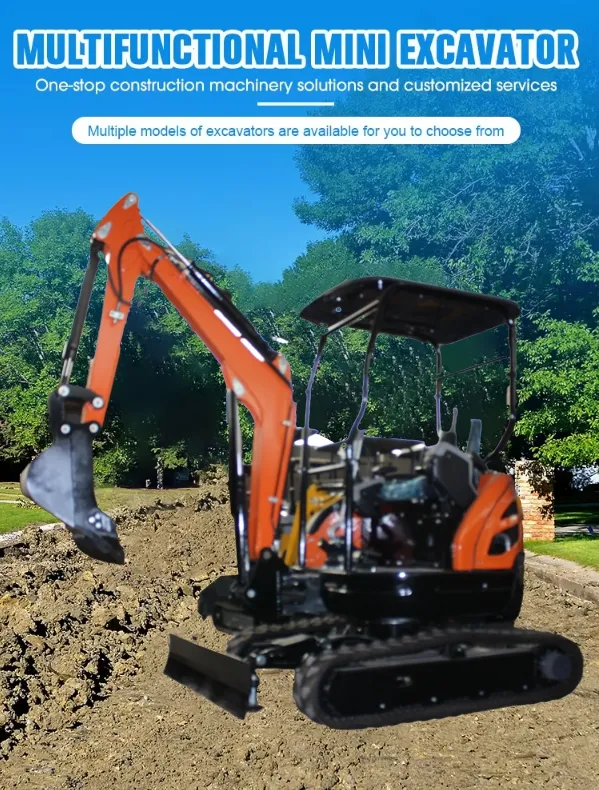Tailless Mini Excavator