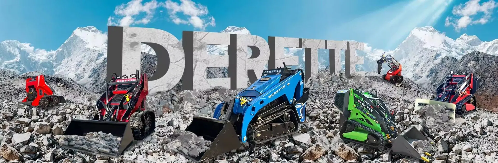 Tracked Mini Skid Steer Loader