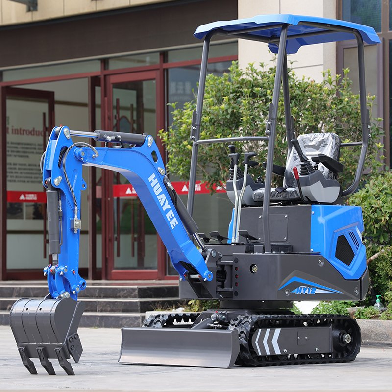 Multifunctional Farm 1.2 Ton Mini Excavators Machine Customize High Efficiency Mini Excavator Hydraulic Small Digger with Thumb