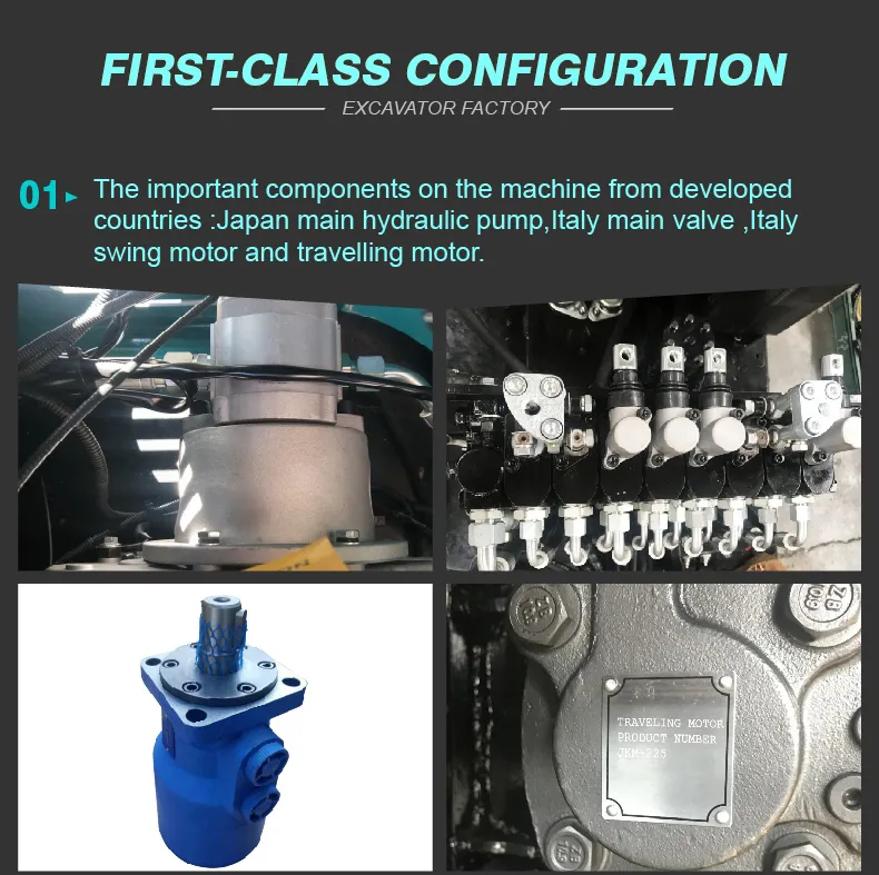 2 Ton Excavator Detailed View