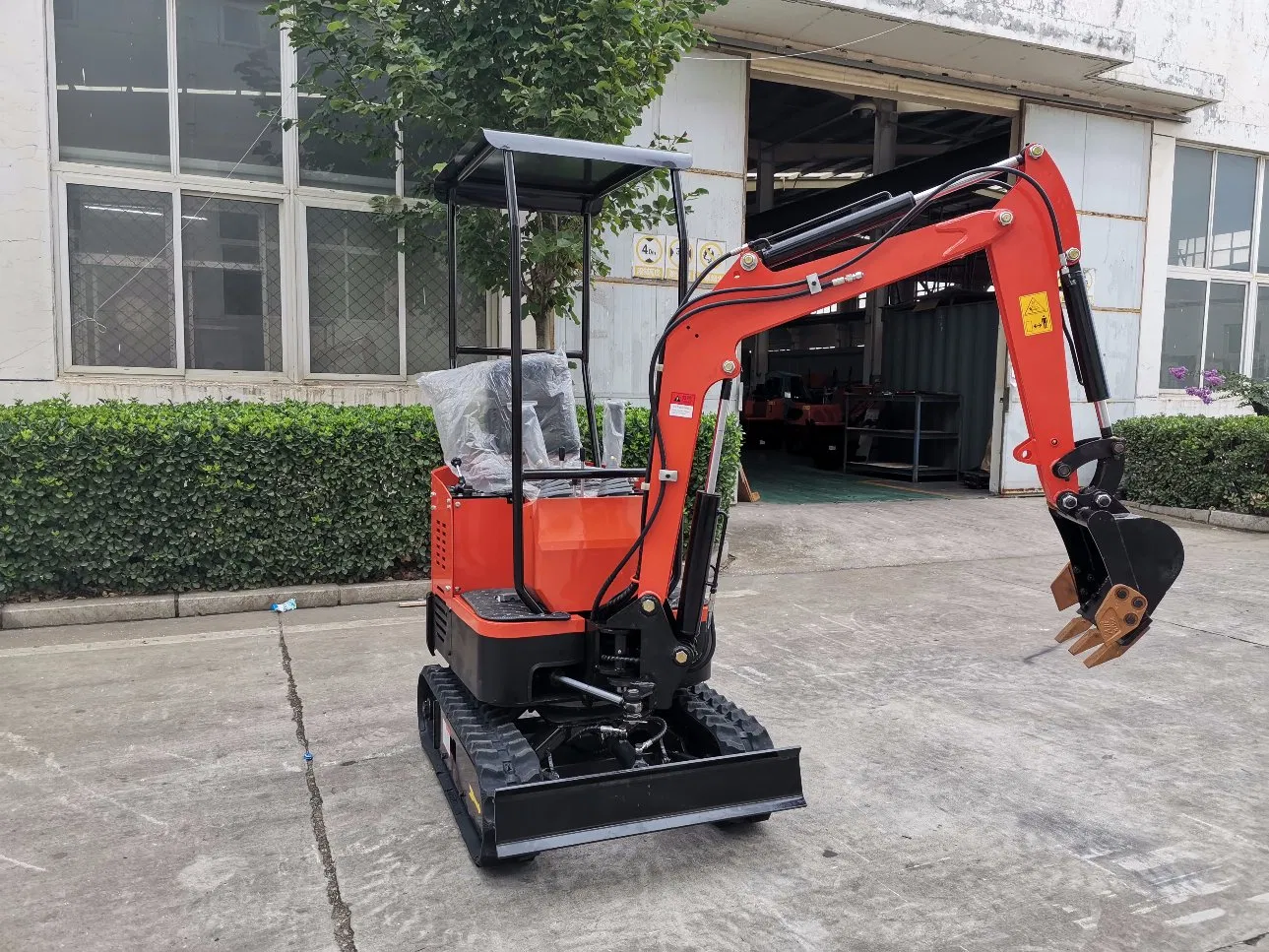 1000kg Garden Micro Farm Hydraulic Mini 1 Ton Electric Excavator