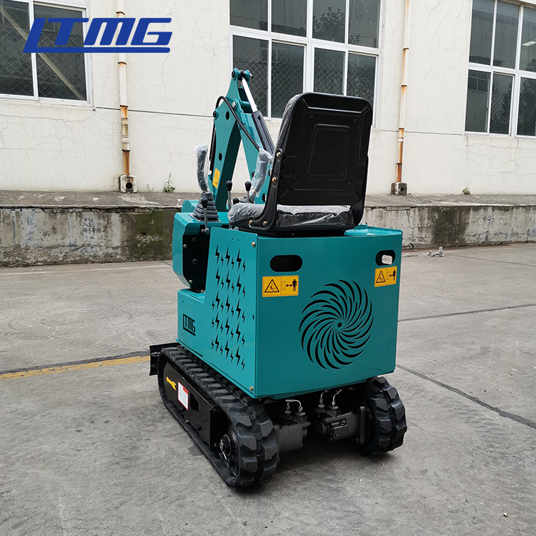 Ltmg Lithium Battery Zero Tail Digger 0.8 Ton 1 Ton 1.5 Ton 1.7 Ton 2 Ton Electric Mini Excavator with Side Swing Cab
