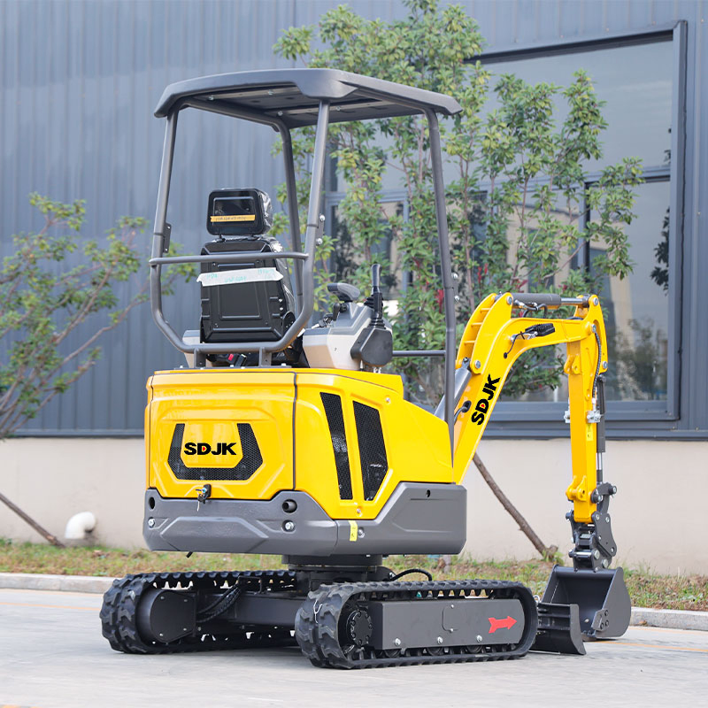 1 Ton 1.6 Ton 2 Ton Multifunctional Mini Excavators Multiple Models Hydraulic Type Closed-Cabin Small Excavators
