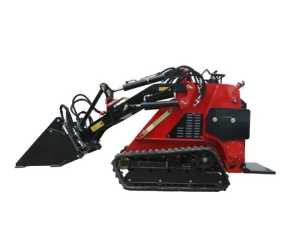 Compact Tracked Stand on Mini Skid Steer Loader Asg200 for Sale