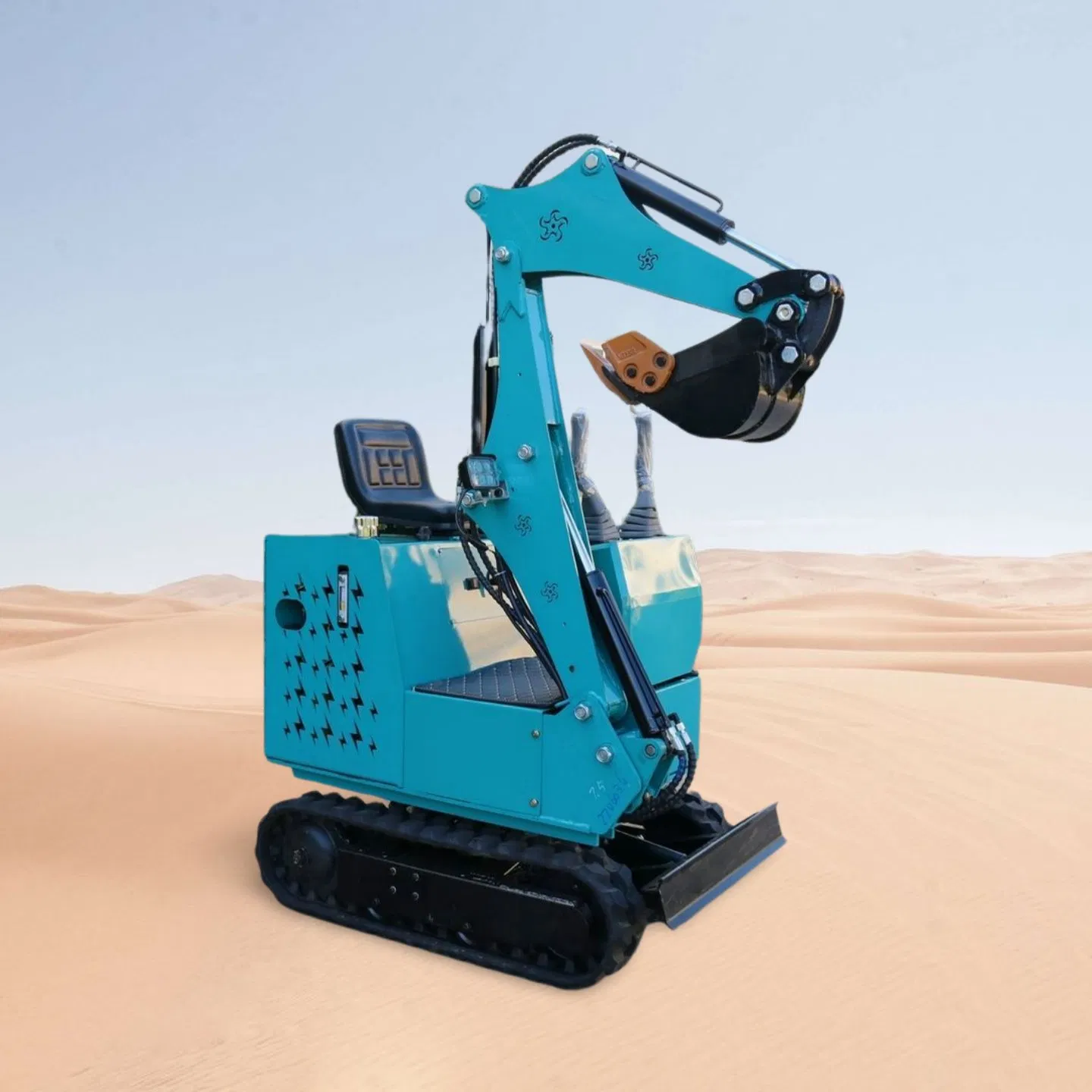 CE China 0.8 Ton Euro5 EPA Side Swing Boom Thumb Hydraulic Rubber Track Crawler Rubber Track Micro Small Digger Factory Mini Excavator