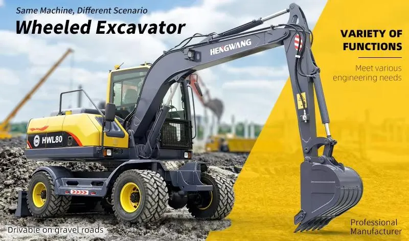 Wheel Excavator Display