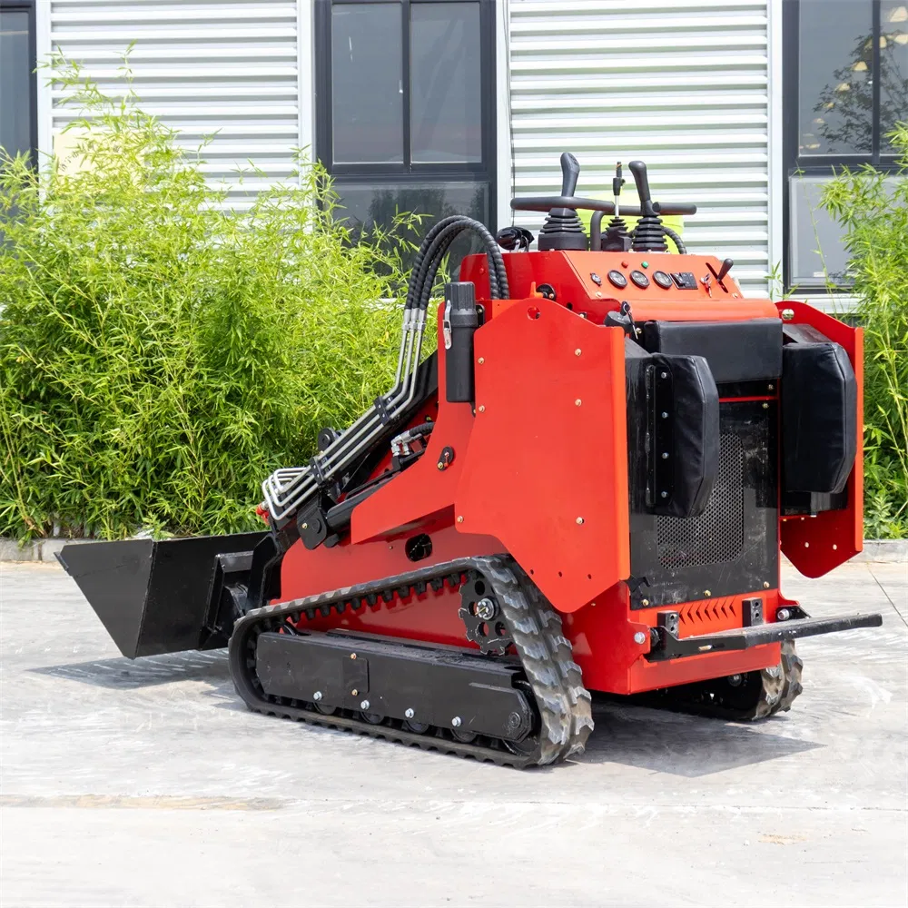 Chinese Factory Skid Steer Loader: Economic Mini &amp; Tracked Types Made in China
