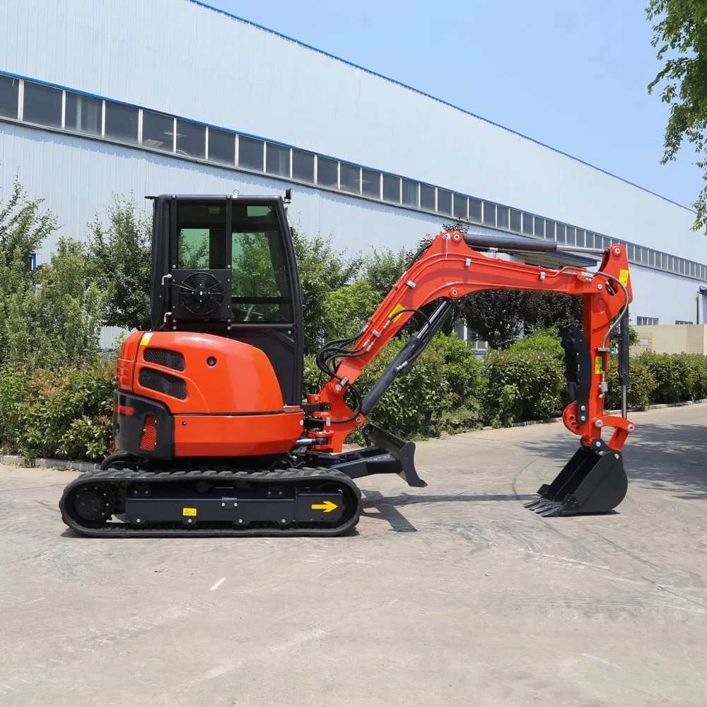 Free Shipping 3ton Excavator 3.5t Euro 5 Hydraulic Digger Wholesale Excavators 3.5ton Mini Excavator with Thumb