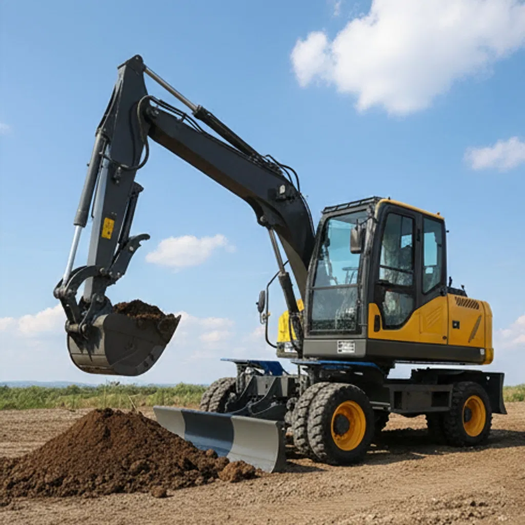 Wheel Excavator Detail 4