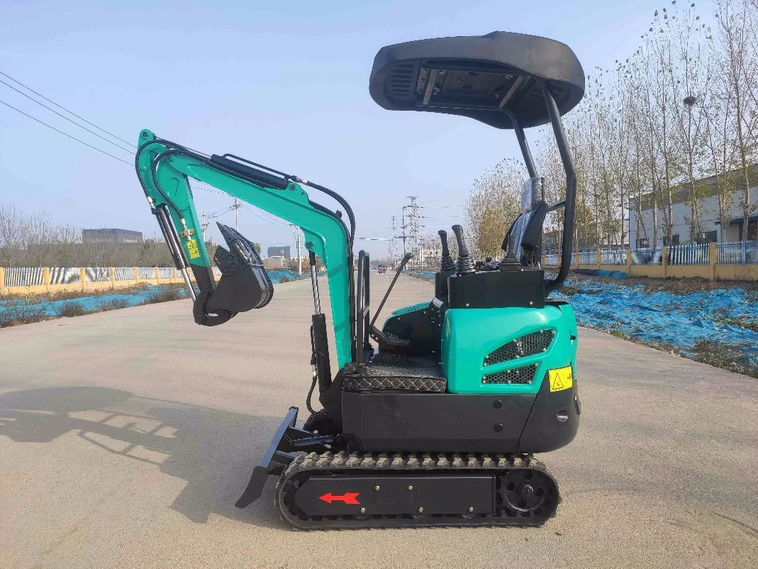 1000kg Garden Micro Farm Hydraulic Mini 1 Ton Electric Excavator