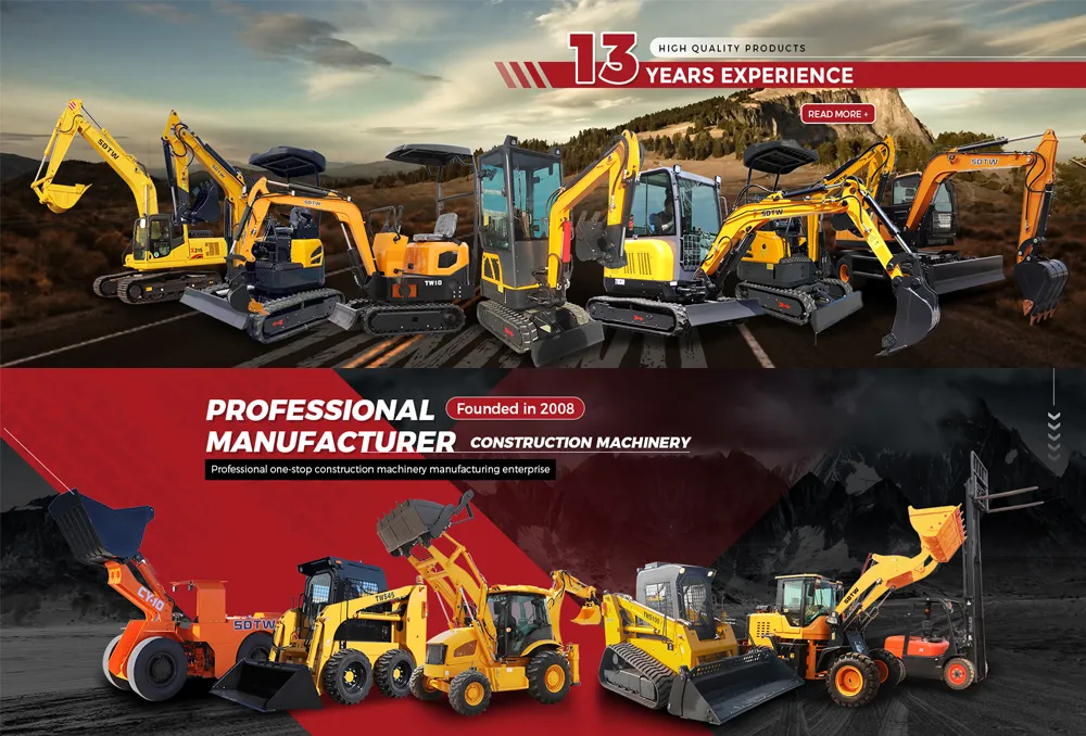 Micro Wheeled Excavator