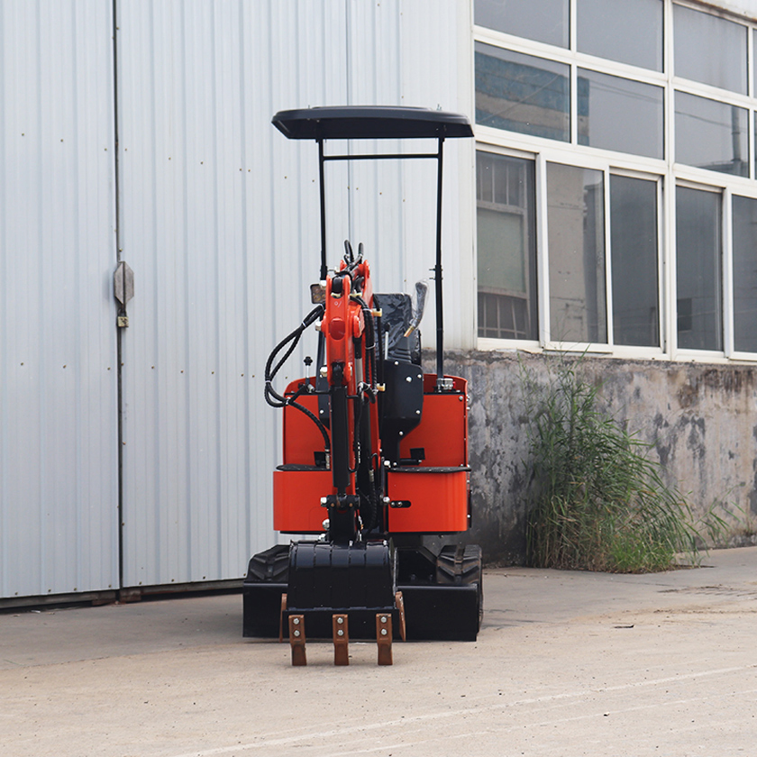 Small Excavator 1 Ton with Thumb Bucket Breaker Hammer Trailer Hydraulic Crawler Mini Escavator Price Manufacturers
