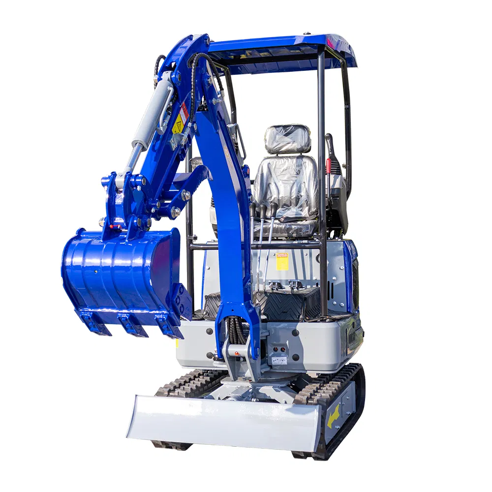 Chinese EPA Euro 5 Hydraulic Rubber Track Cheap Small Kubota Diesel Engine 1 Ton 1.5 Ton 1.7 Ton 1.8 Ton 2 Ton Compact Mini Pelle Excavator