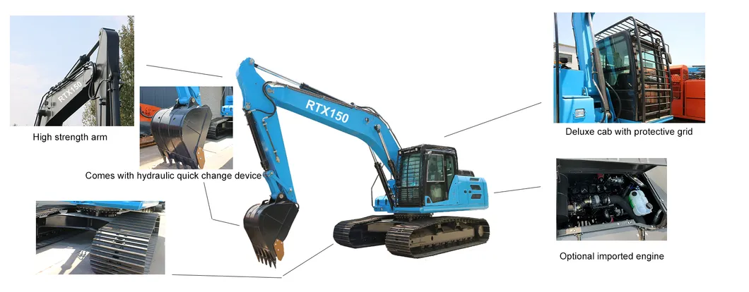 Excavator Features