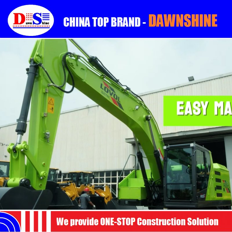 Hot Sale Construction Equipment Electric 1.8ton Micro Crawler Digger Fr18f-E Hydraulic Lovol Small Excavator