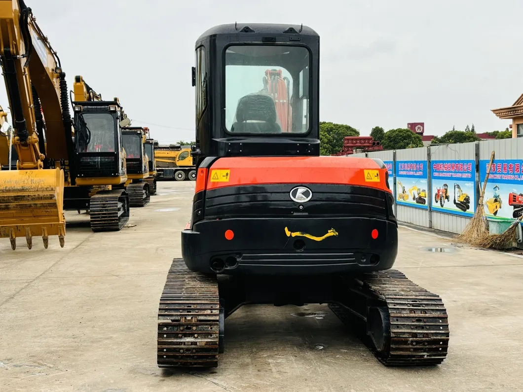 Kubota Kx155-5 Kx161 Kx165 Used Small Mini Used Excavator Machine with Rubber Track