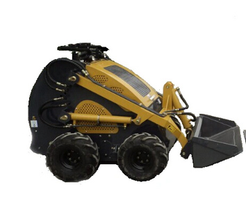 Compact Tracked Stand on Mini Skid Steer Loader Asg200 for Sale