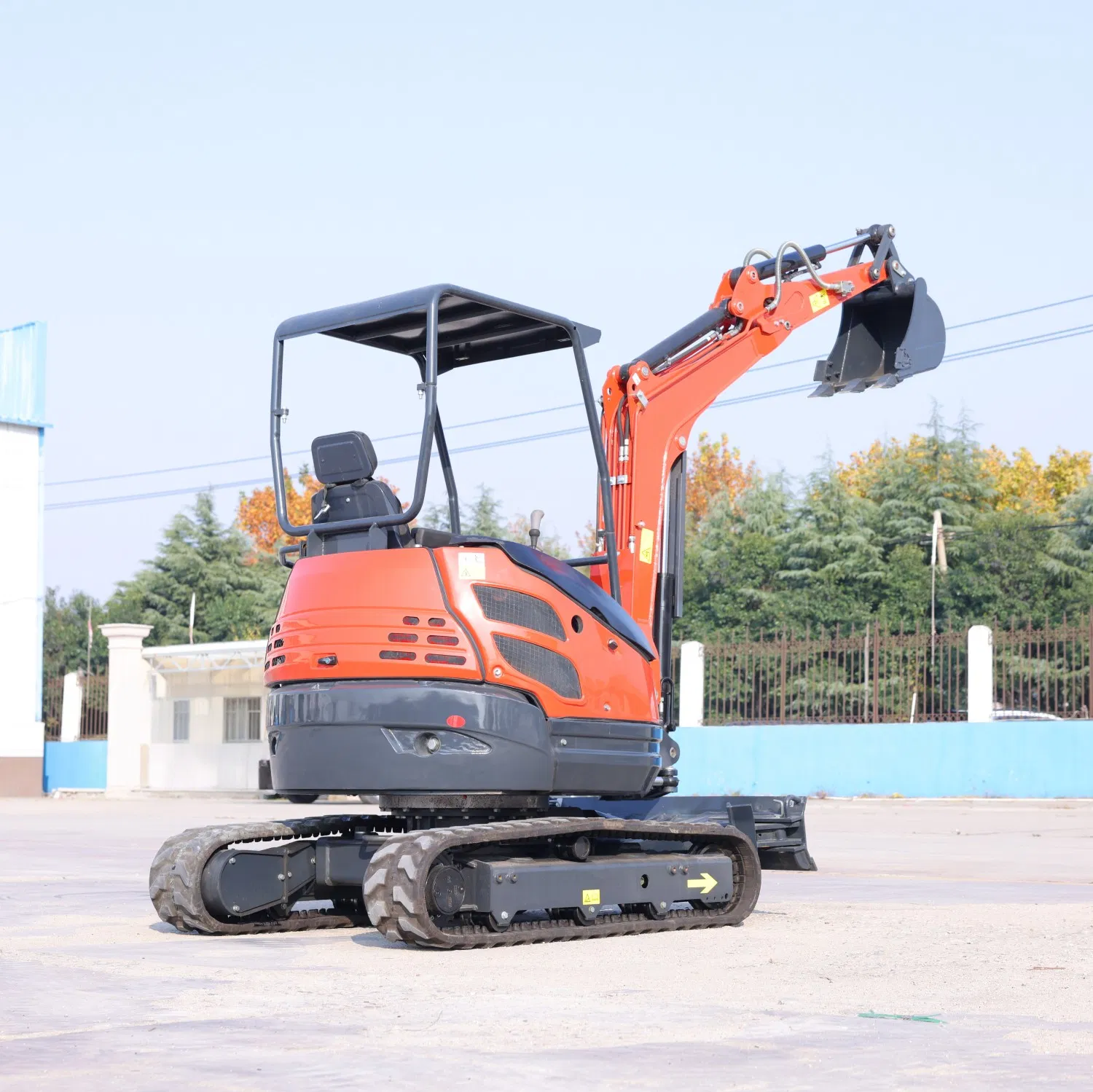 OEM ODM Service Compact Mini Excavator Zero Tail Swing Diesel Engine Excavator From China Factory