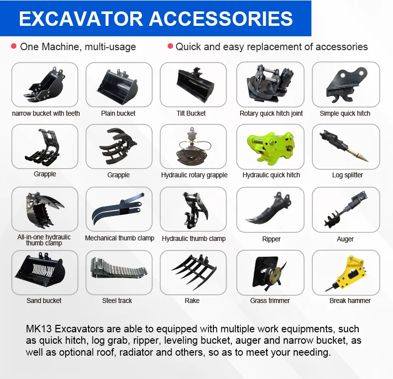 Mini Excavator View 4