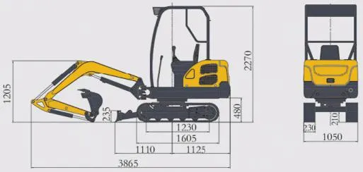 Crawler Excavator Component 3