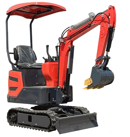 Small Excavator, Multi-Functional Engineering Micro-Excavator, Electric Small Hook