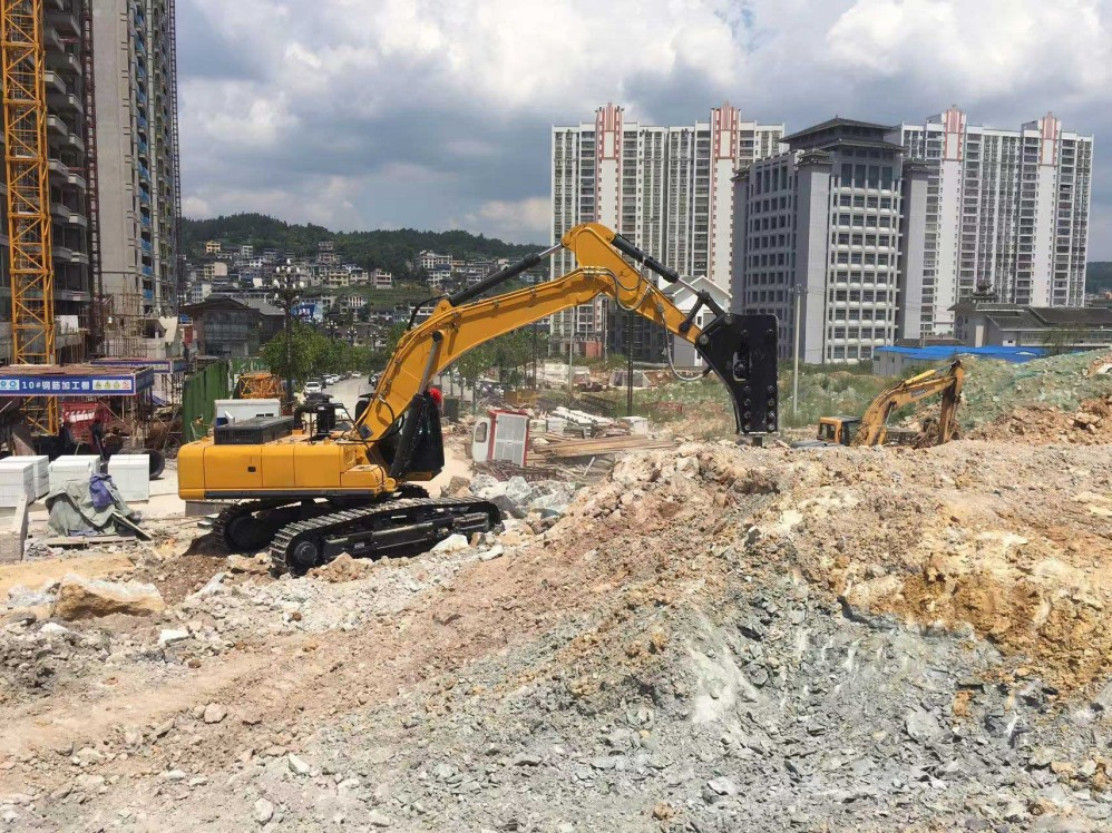 Trusty Low Fuel Consumption Stable Wheeled Mini Heavy Excavator