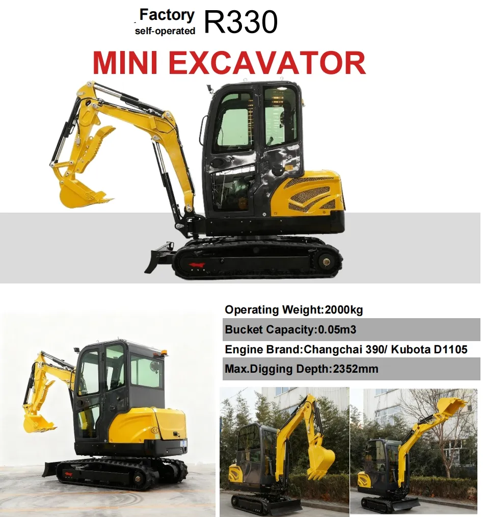Mini Bagger Small Excavator