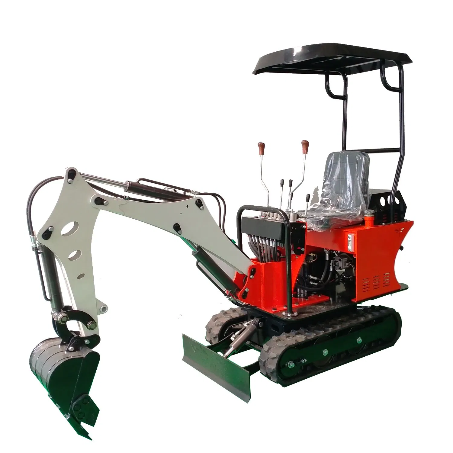 Wheel Micro Digger Bagger Mini Electric Performance Hydraulic Crawler Excavator