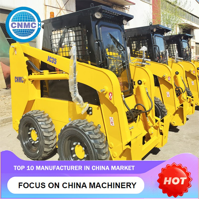 5 Ton 55kw China Mini Wheeled Tracked Crawler Used Remote Control in Australian Warehouse Skid Steer Loader