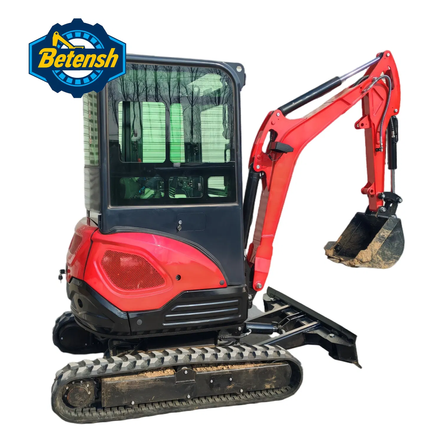 Factory Direct Betensh Brand New Operator Cabin Efficient Versatile Robust Piston Motor 2.5t Mini Excavator