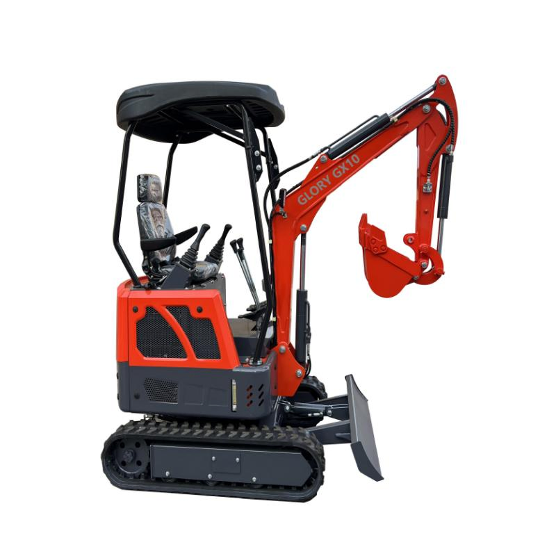 0.8/1.0/1.2/1.5/2/2.8/3/3.5/4 Ton Small Size Compact Auger Attachment Bucket Construction Agricultural Machinery Garden and Home Hydraulic Mini Excavator