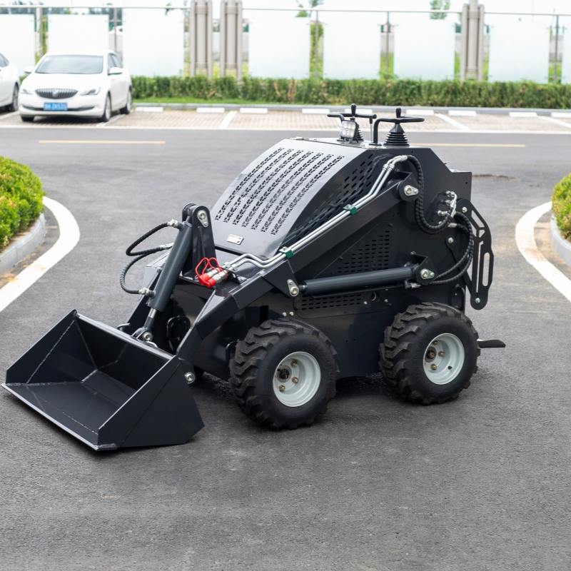 Robust OEM Customizable CE Construction Compact Crawler Wheel Small Hydraulic Skid Steer Loader Used Backhoe Crawler Excavator Mini Tracked Loader for Sale