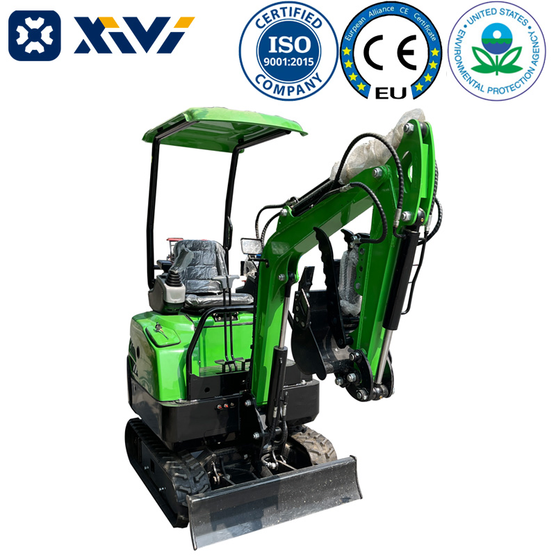 Xivi Xv15 Plus Excavator Mini Customizable Type CE EPA Approved Mini Excavator