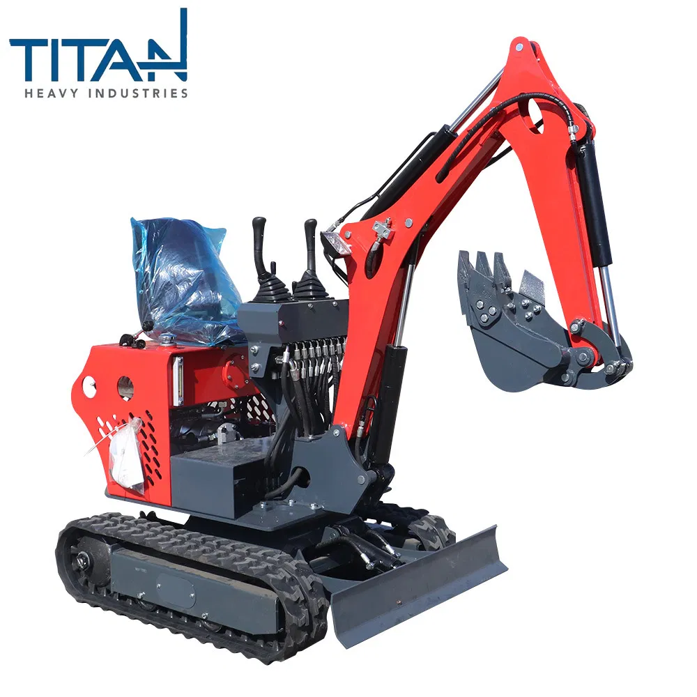 Free shipping!!!Garden Cheap Mini Digger Mini 1000kg Crawler Micro Hydraulic Excavator Small Hydraulic Hole Crawler Rubber Track Excavators with Ce Euro5 EPA4