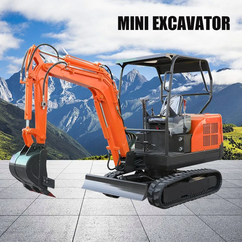 Fast Delivery Electric Micro Mini Grave Digger Mini Excavator 1 Ton 2 Ton 3 Ton
