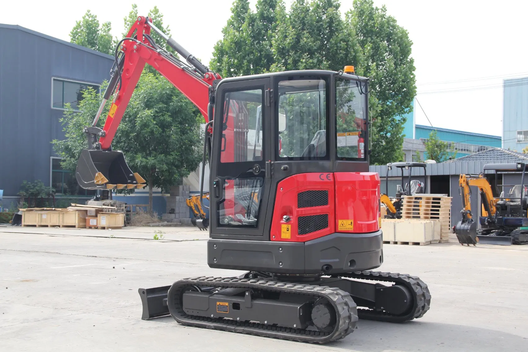 Mini Digger New Excavator Zero Tail Swing for Narrow Space Urban Infrastructure