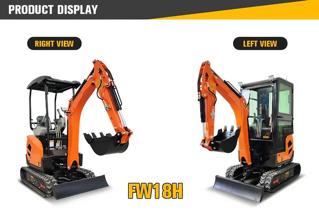 Mini Excavator View 3