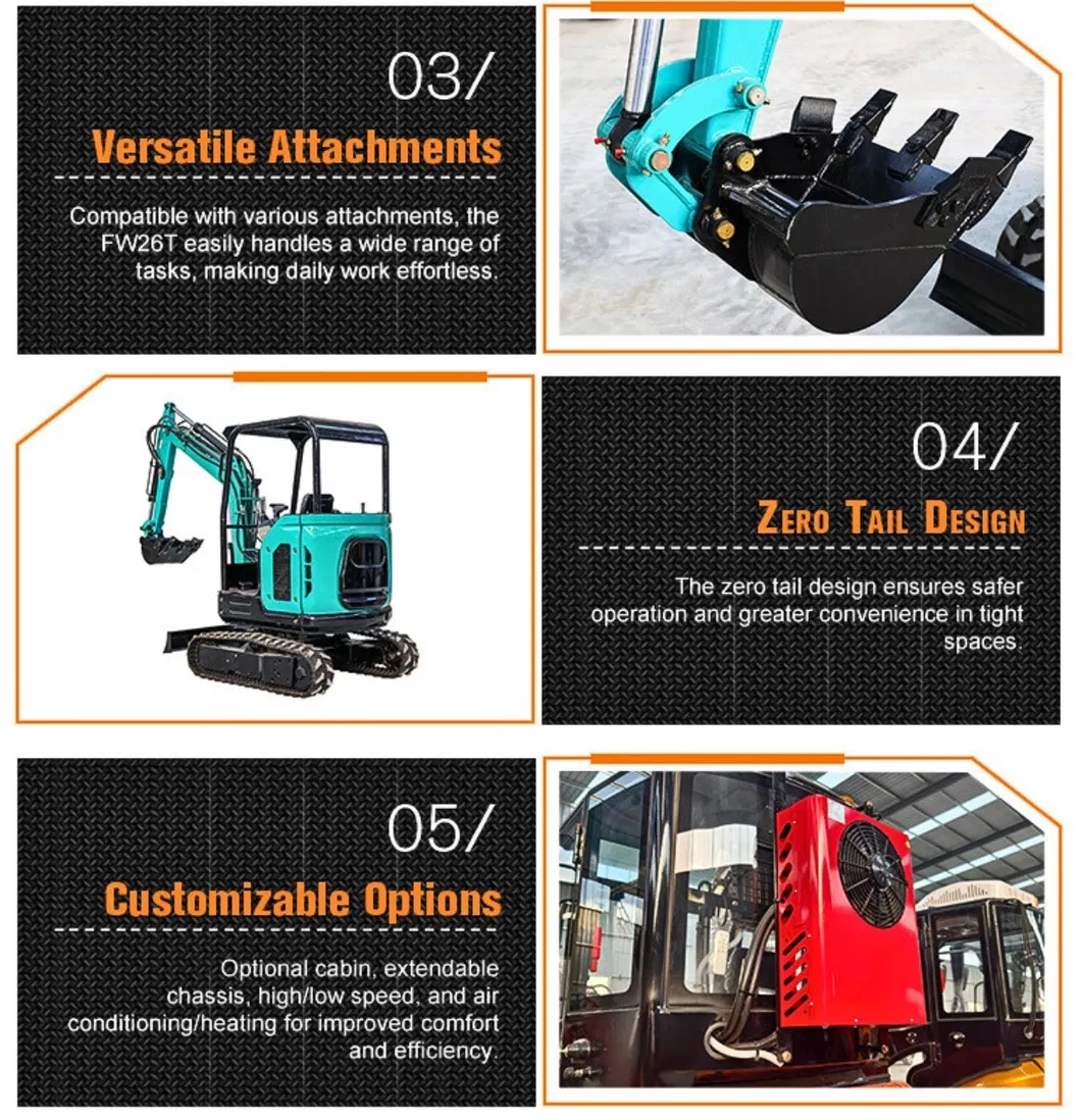 Mini Excavator Detail 2