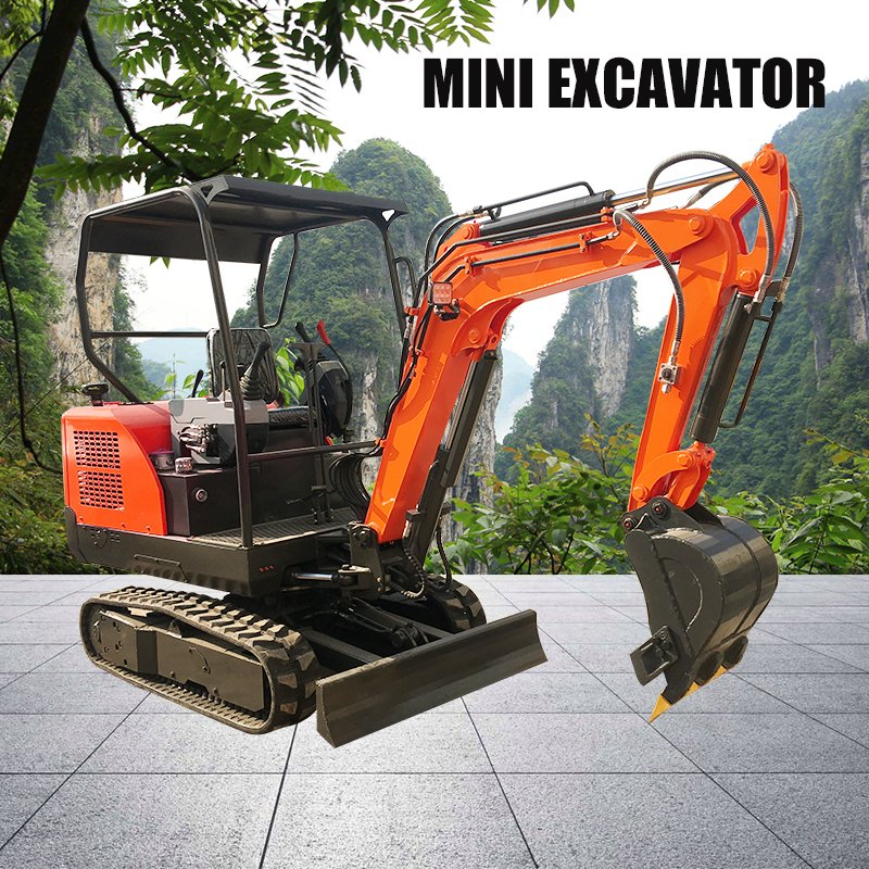 Fast Delivery Electric Micro Mini Grave Digger Mini Excavator 1 Ton 2 Ton 3 Ton