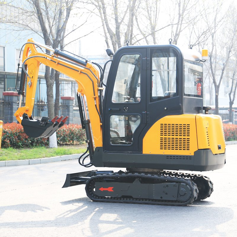 10% off! Hydraulic Mini Crawler Excavators Amphibious New Small Digger 2 Ton Excavator with Cab for Sale