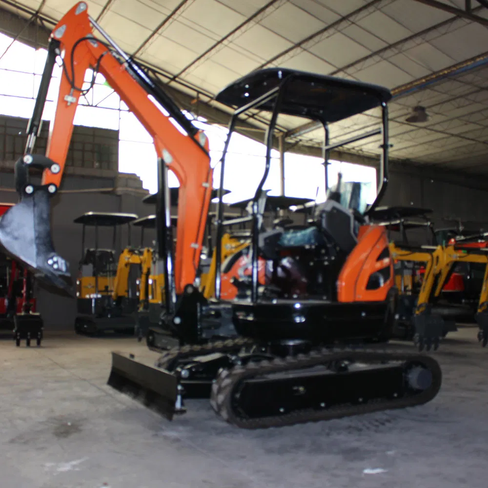 Tailless 2.5t Mini Excavator with Boom Swing, Retractable Track, Eurov/EPA Yanmar 3tnv76 Engine